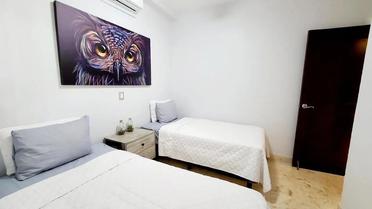 公寓 Paseo Del Sol Coral 106 Condo 普拉亚卡门 墨西哥